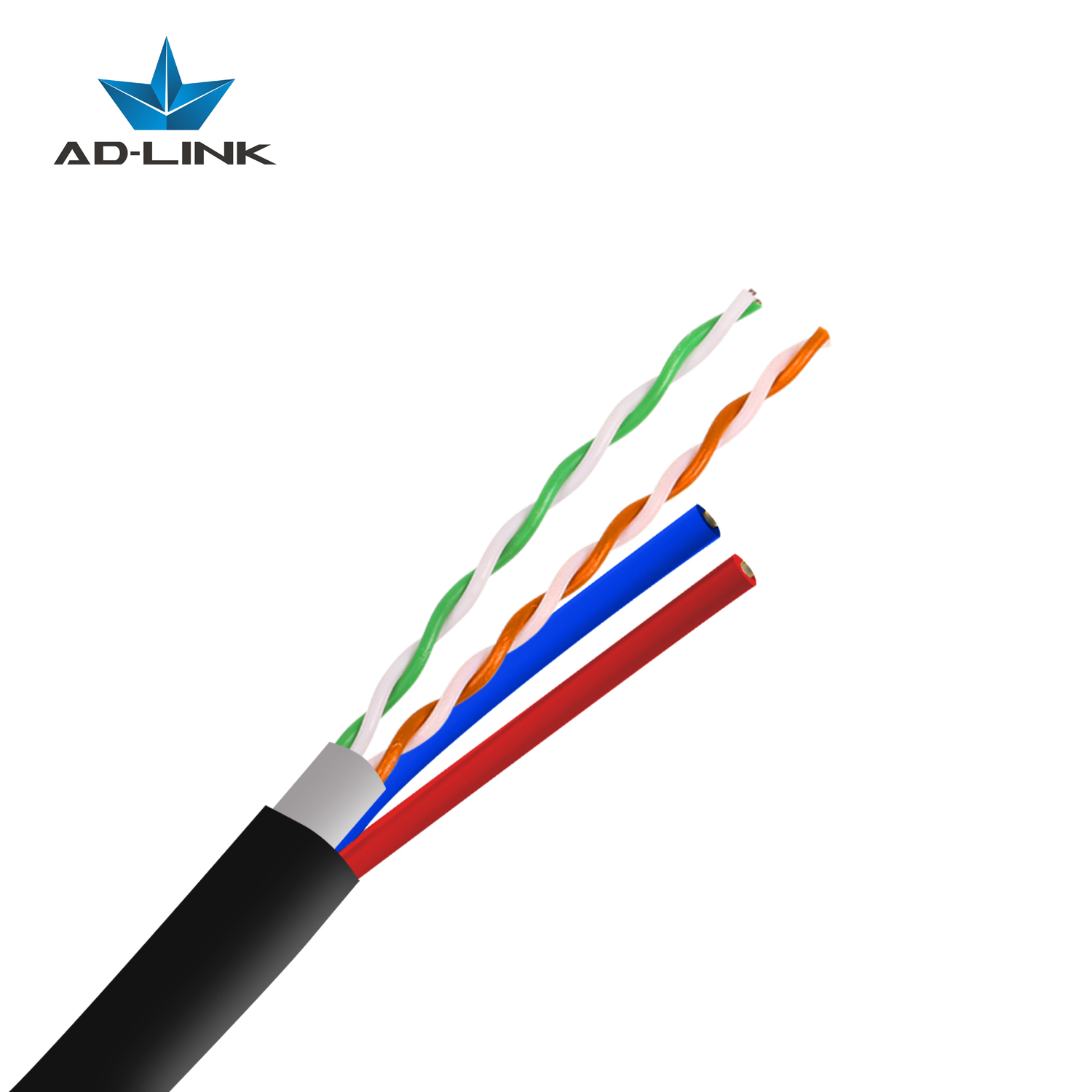 Combine Cable Outdoor UTP Cable + Power Cable 300m