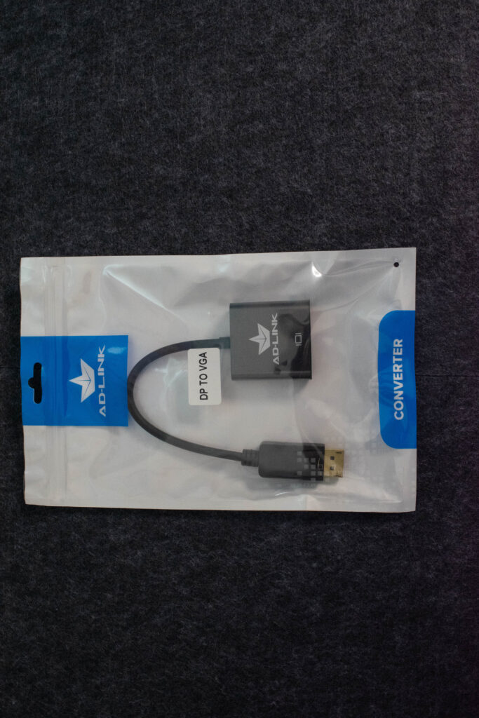AD CABLE (C5308) DP TO VGA (1.8M) – AdLink
