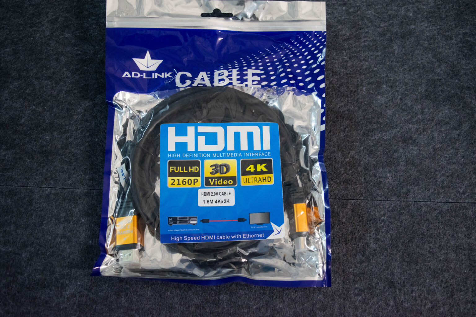 AD CABLE (HDMI 4K2K V2.0 2160P) 10M – AdLink