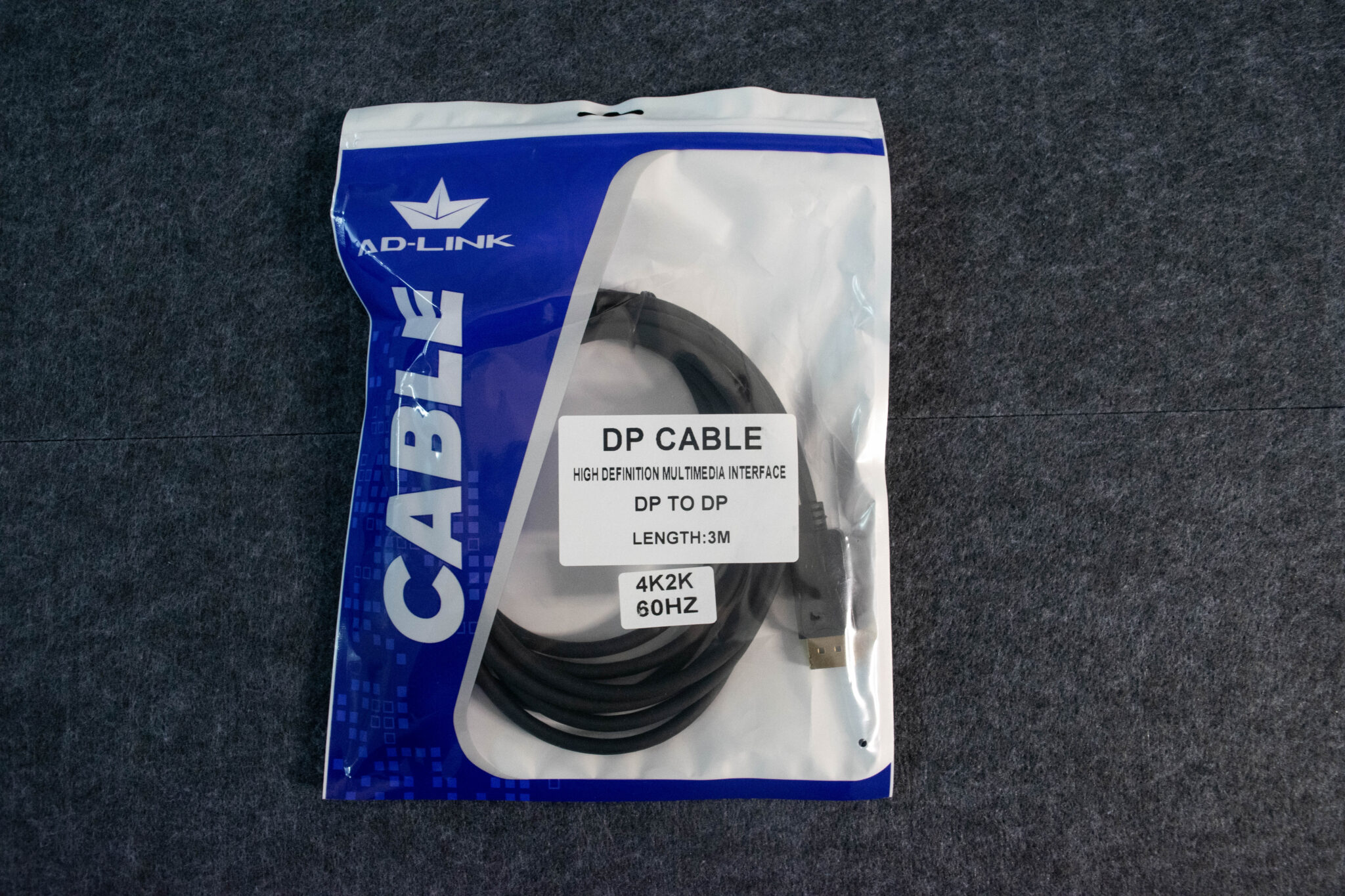 AD CABLE (DP208) DP TO DP (8K4K/144HZ) 1.8M – AdLink